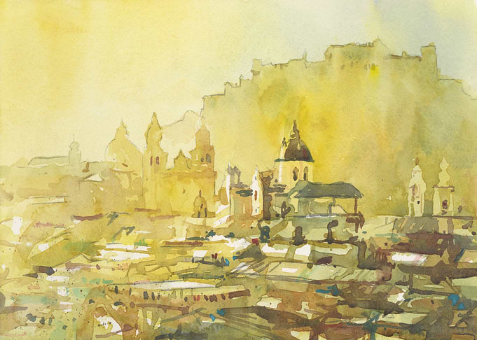 Salzburgn Austria artwork