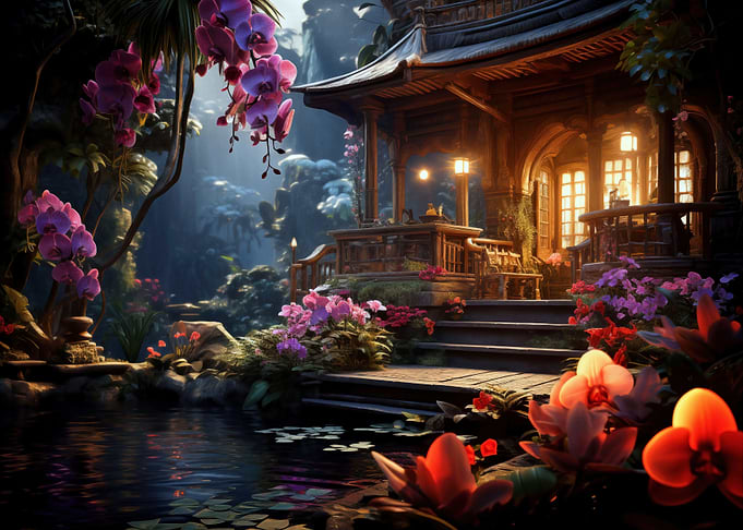 Enchanted Garden Vista
