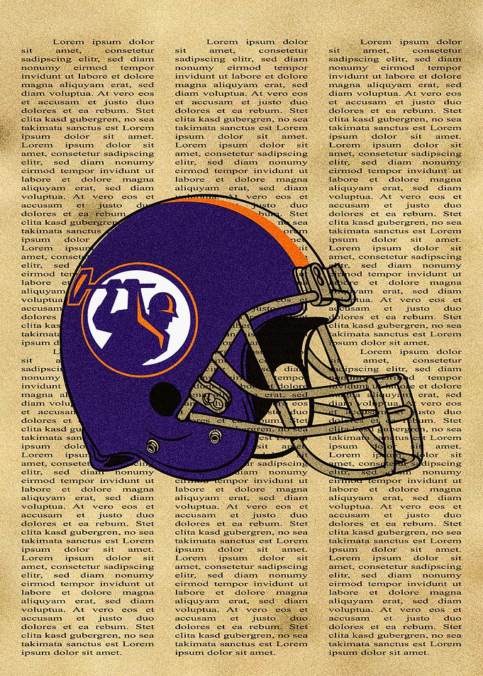 Pittsburgh Maulers Helmet