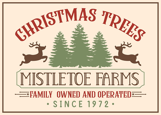 Christmas Tree Sign