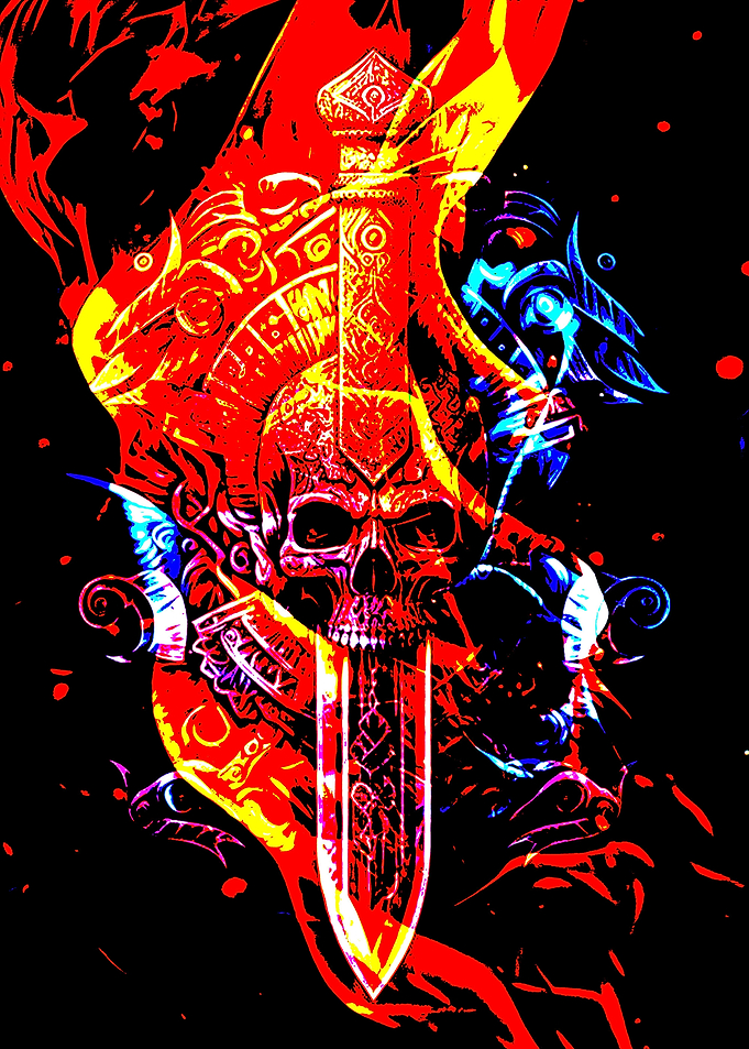 AZTEC SKULL