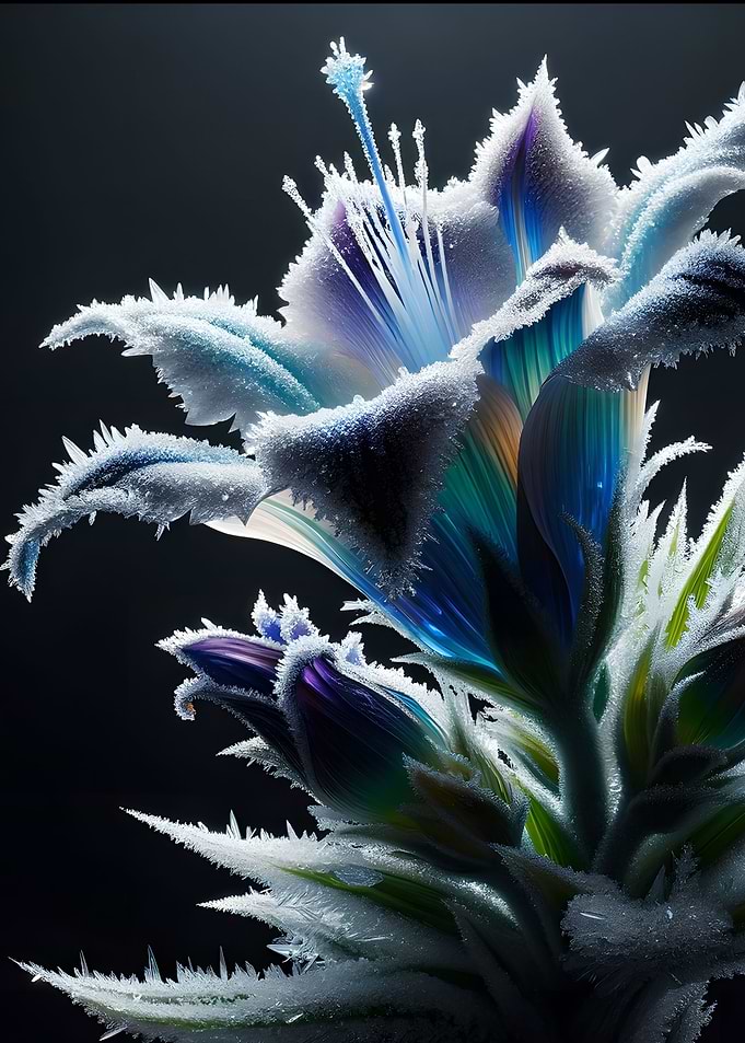 Crystal Fringed Gentian