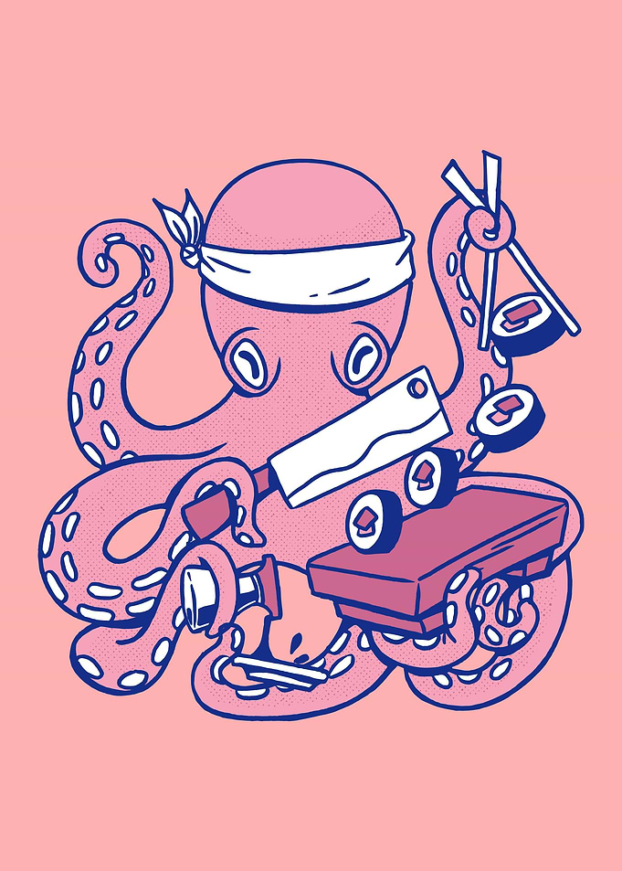 Sushi Octopus