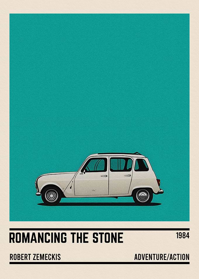Romancing the Stone car