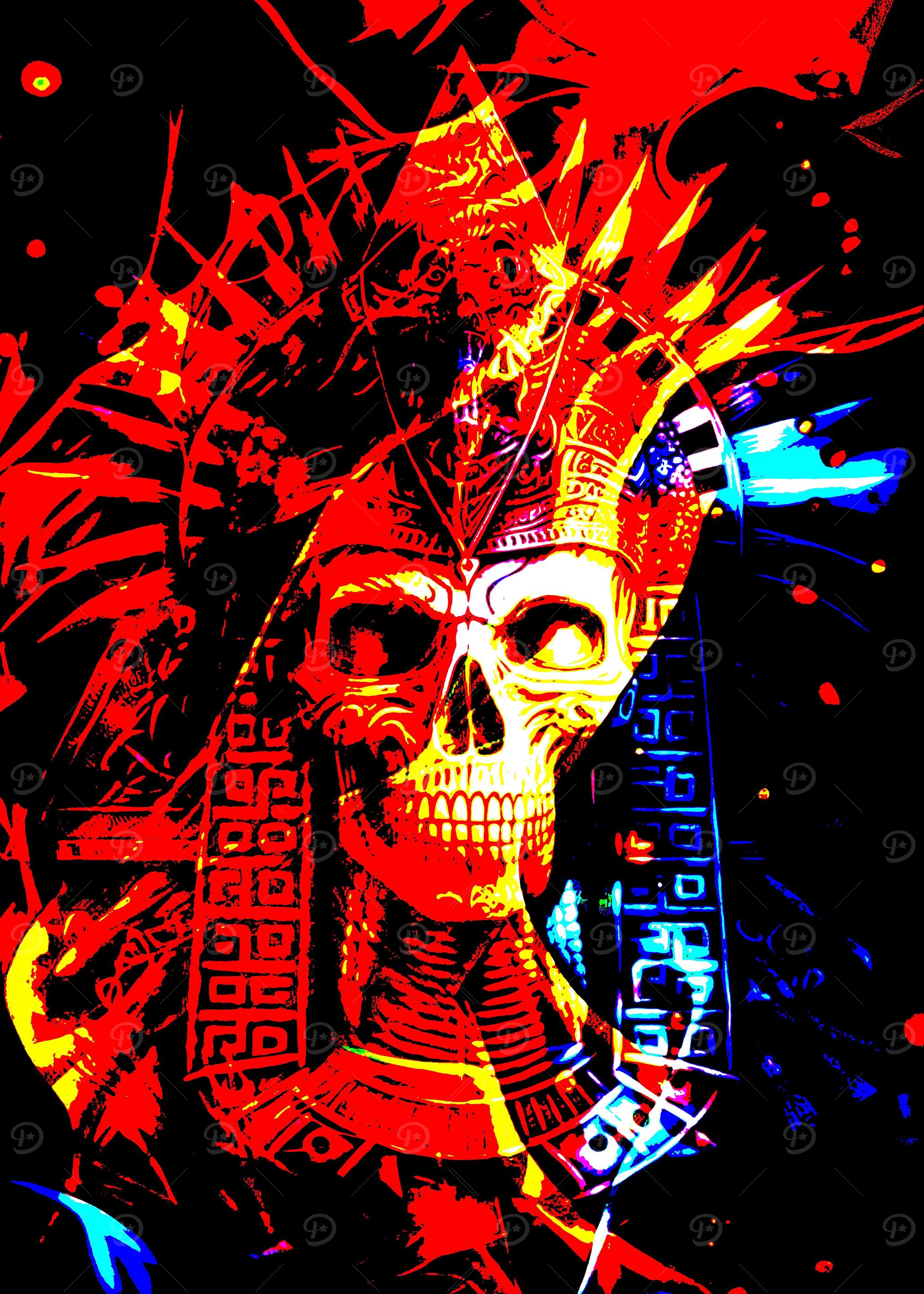 AZTEC SKULL
