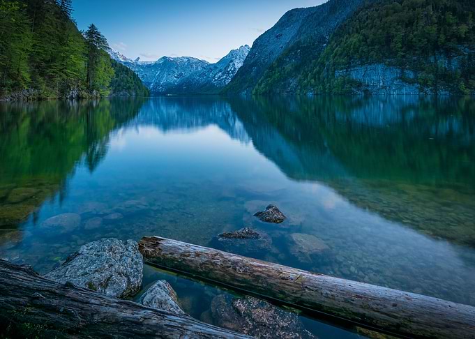 Evening in the Alps