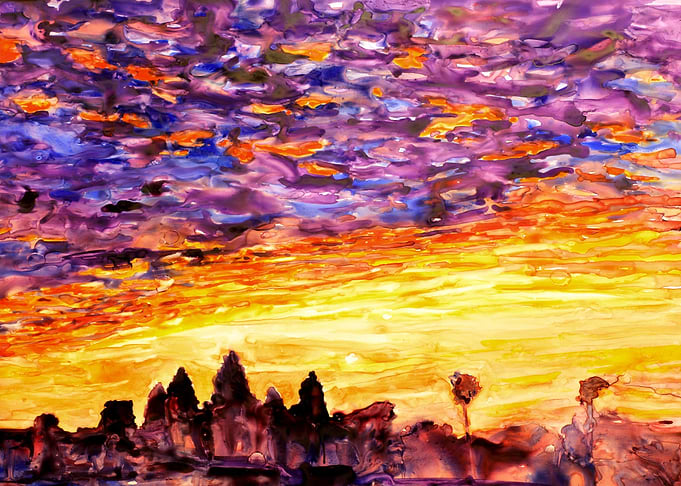 Angkor Wat ruins Cambodia