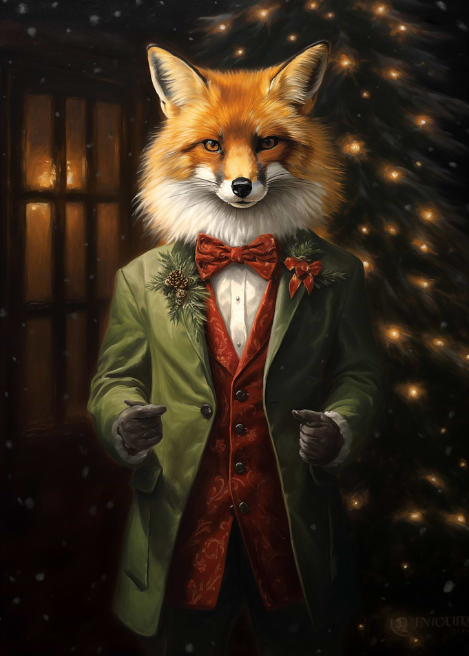 Gentleman Xmas Fox