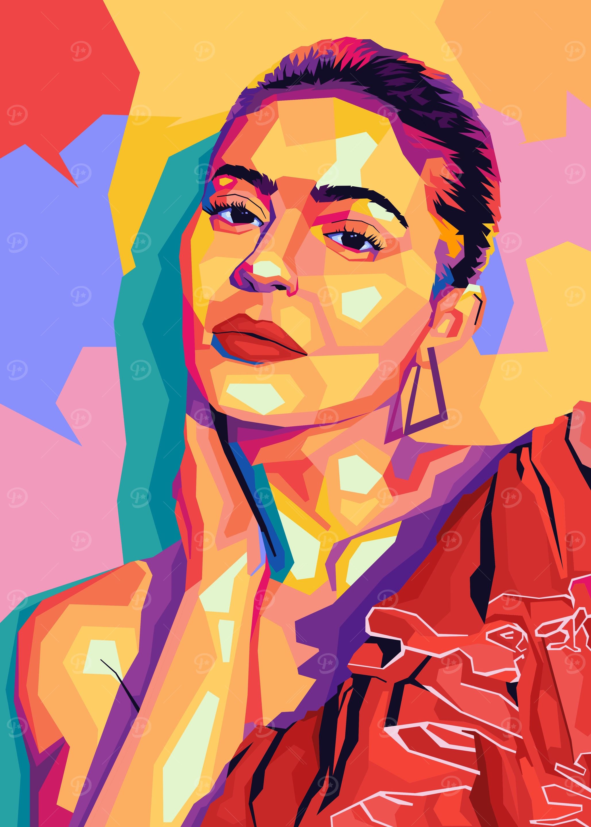 Kylie Jenner Wpap Pop Art