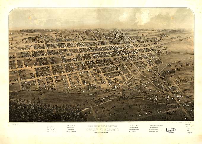 Marshall Michigan 1868
