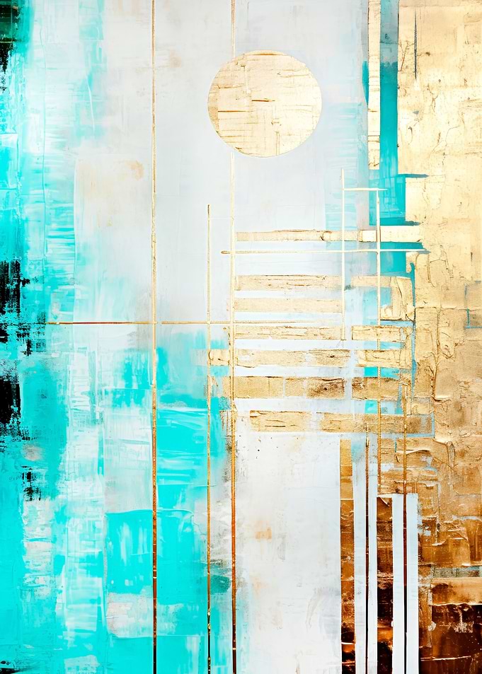 ABSTRACT ART Sunrise