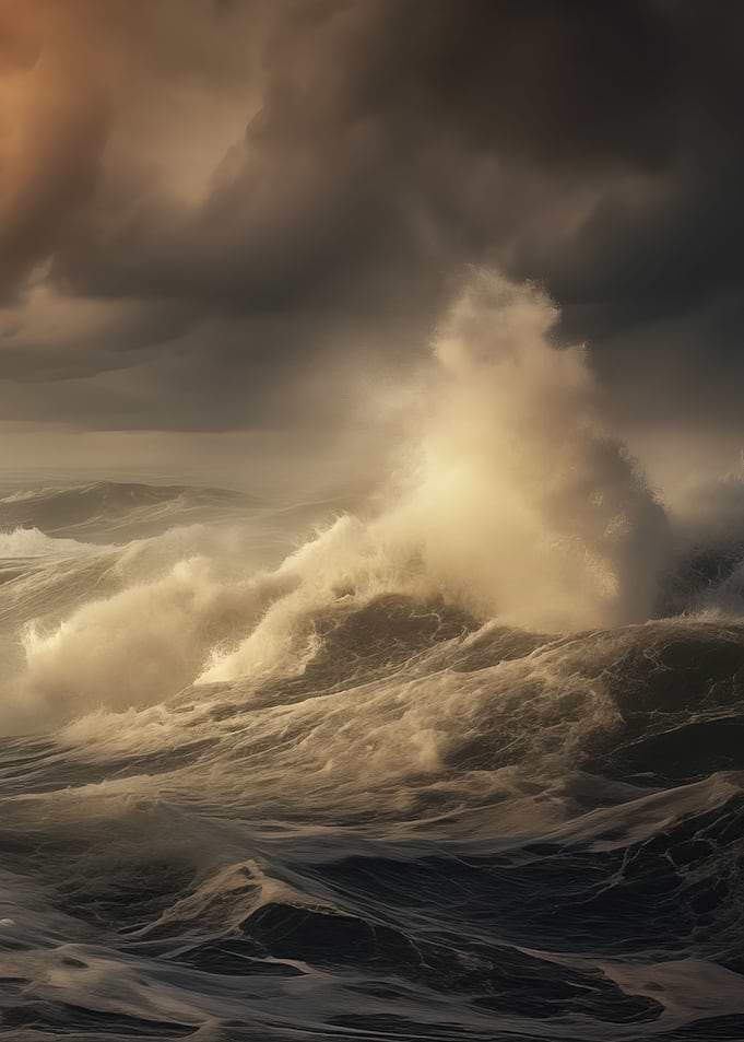 Stormy Ocean Lighthouse 3