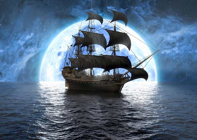 Sunken Pirate Ship