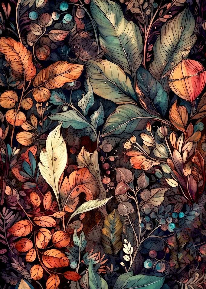 Meadow nature art