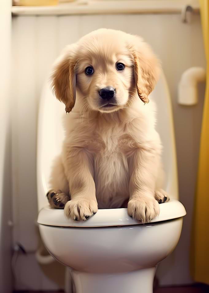 Golden Retriever Puppy WC