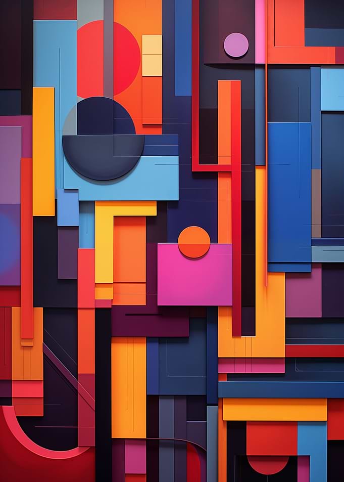 Iridescent Shapes