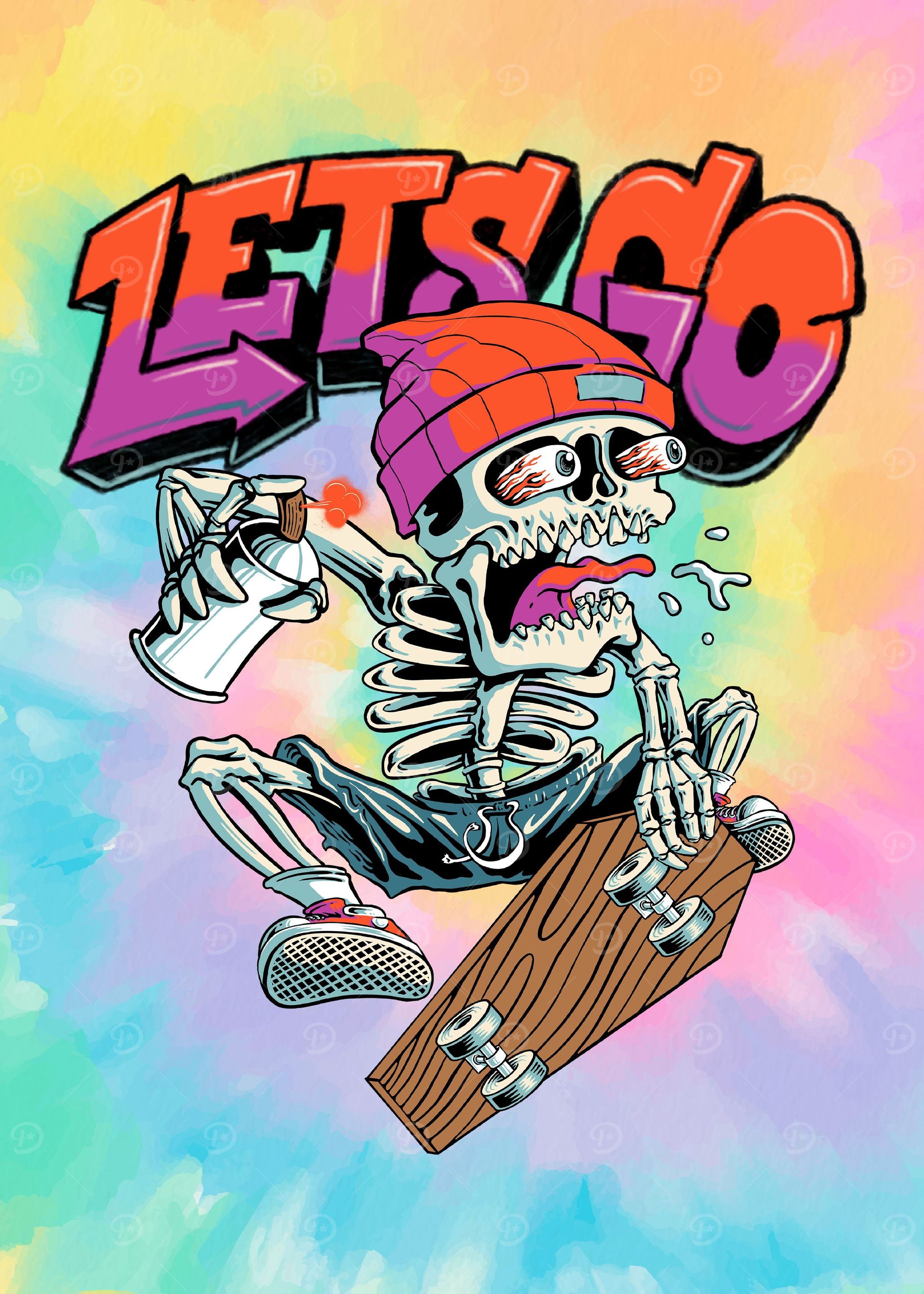 Lets Go Skateboarding