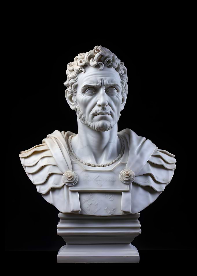 Julius Caesar Sculpture