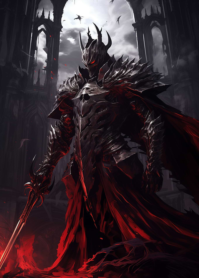 Red Cape Dark Knight