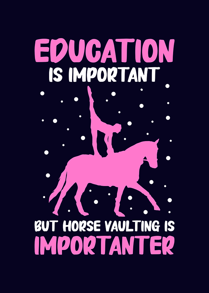Funny Horse Vaulting