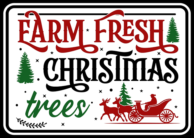 Christmas Tree Farm Sign