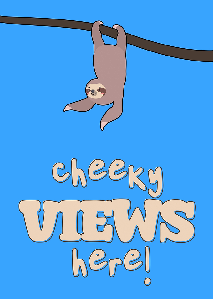 Funny Bathroom Sloth Cute