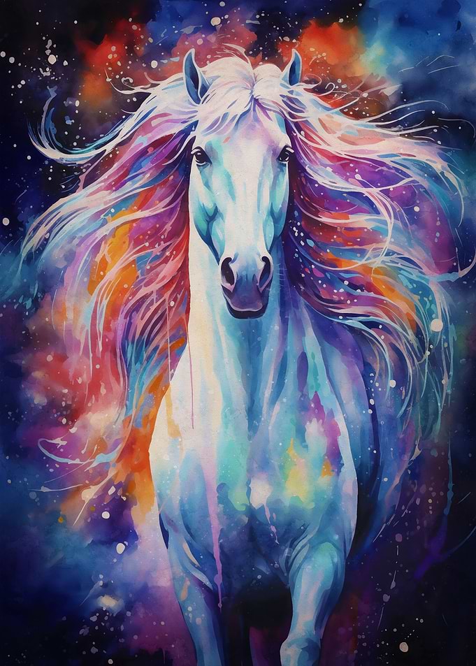 Majestic horse