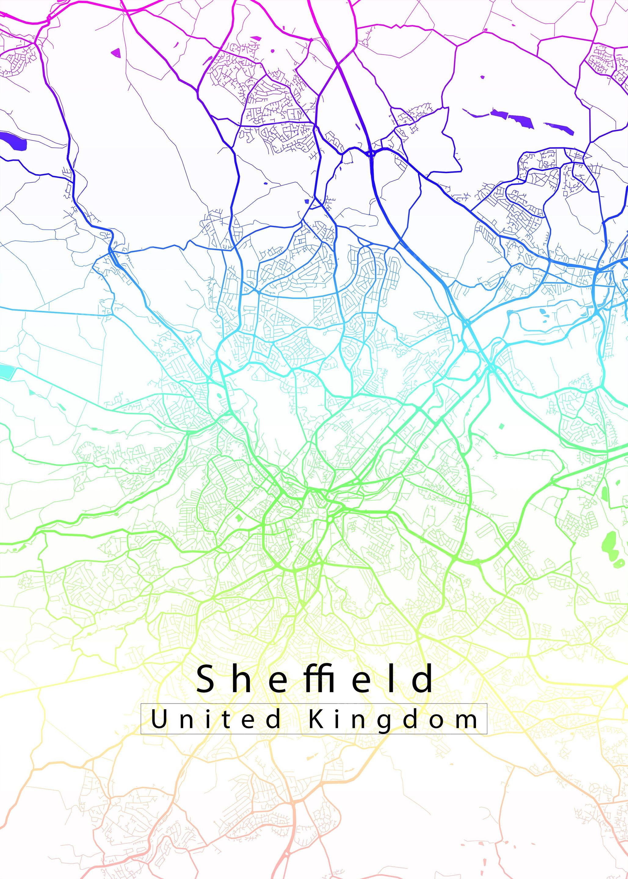 Sheffield City Map