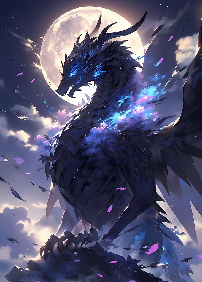 Neon Dragon Nebulae