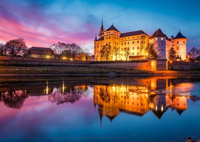 Castle Reflection