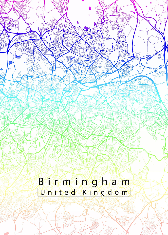 Birmingham City Map