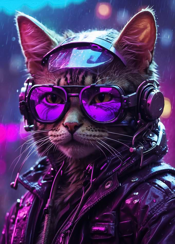 fungky cat