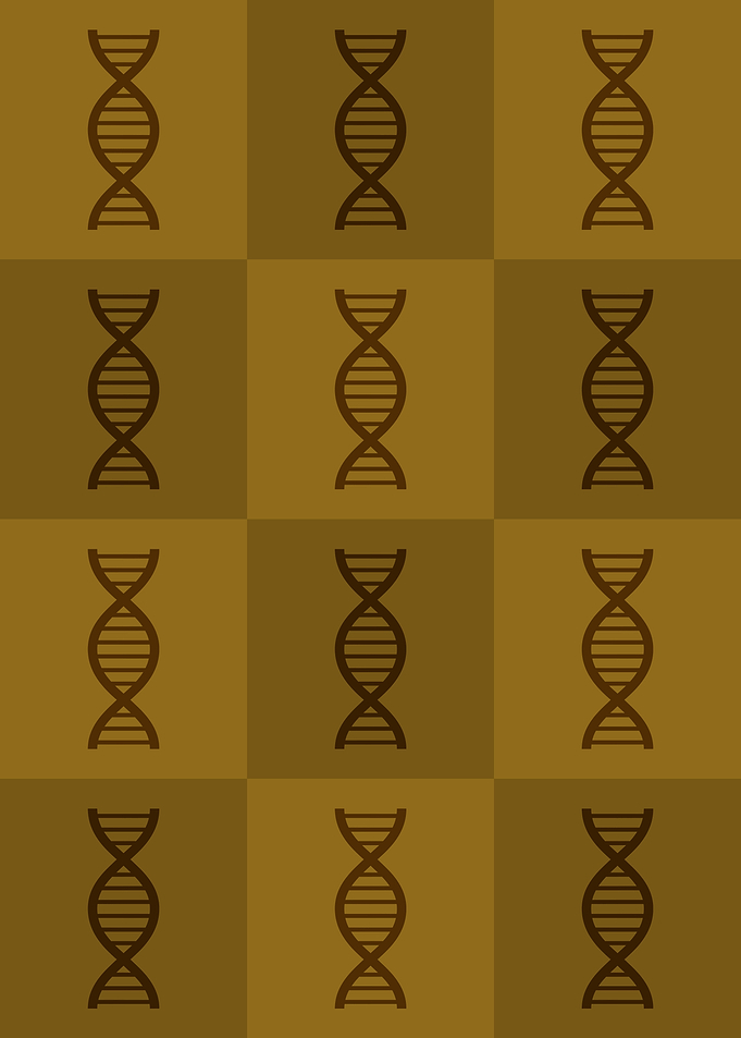 DNA Science Icons Pop Art