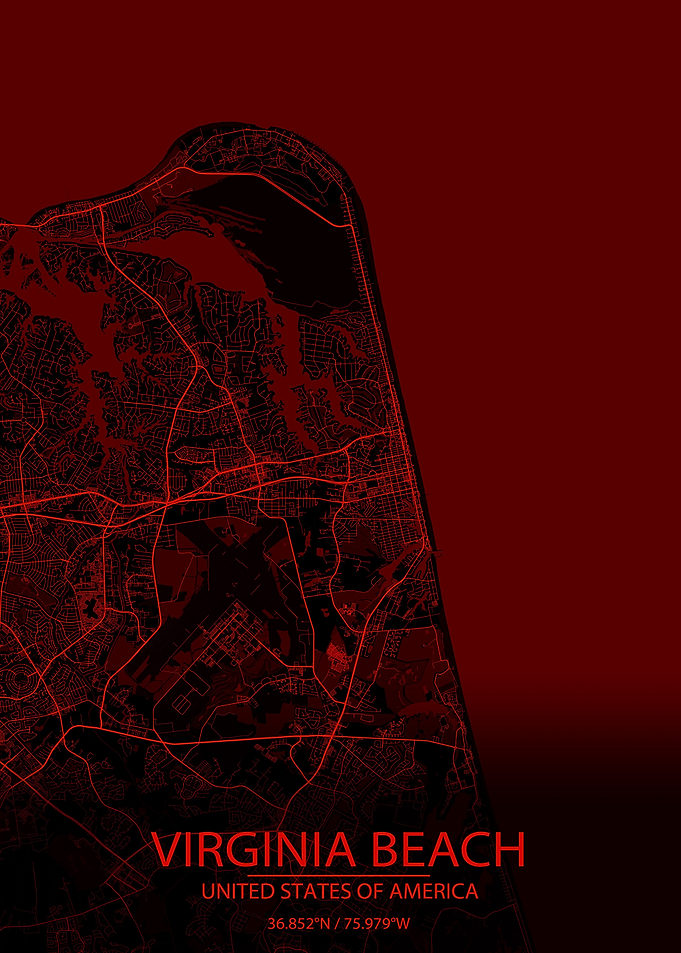 Virginia Beach RedBlackMap