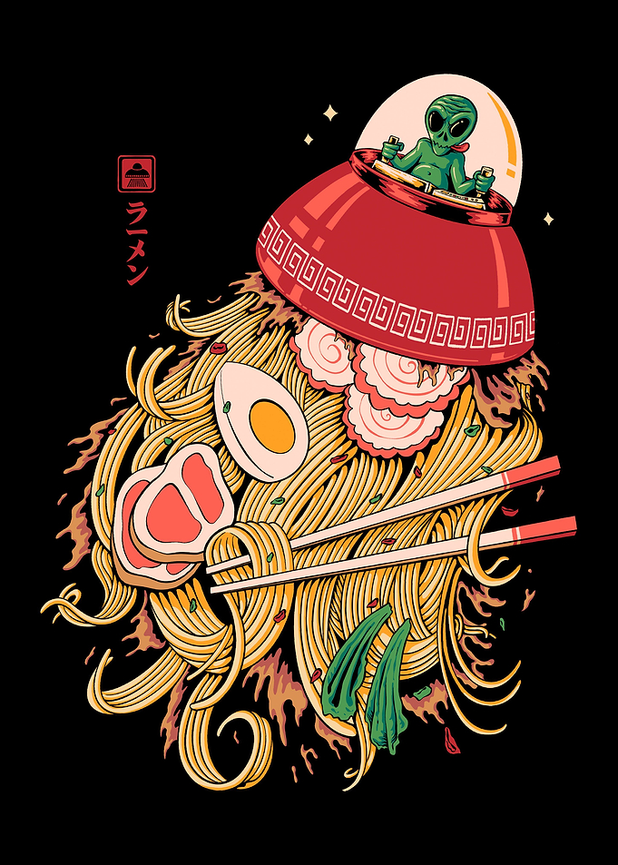 Alien Ramen Invasion