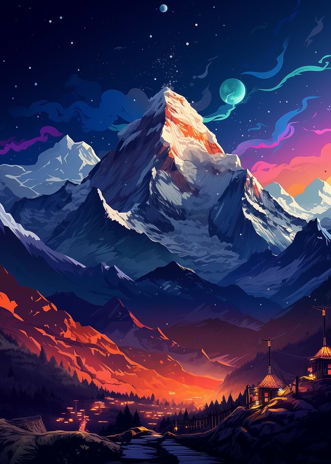 Mount Everest Himalaya