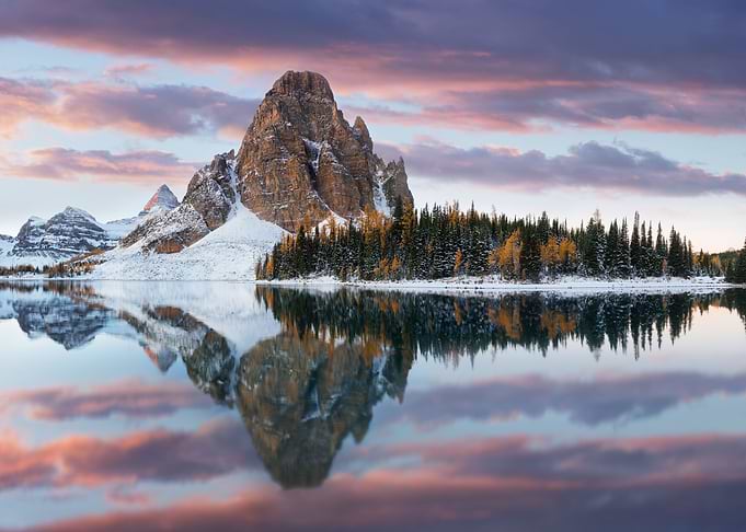 Sunburst peak Canada