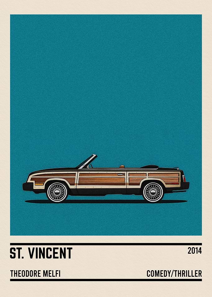 St Vincent movie car