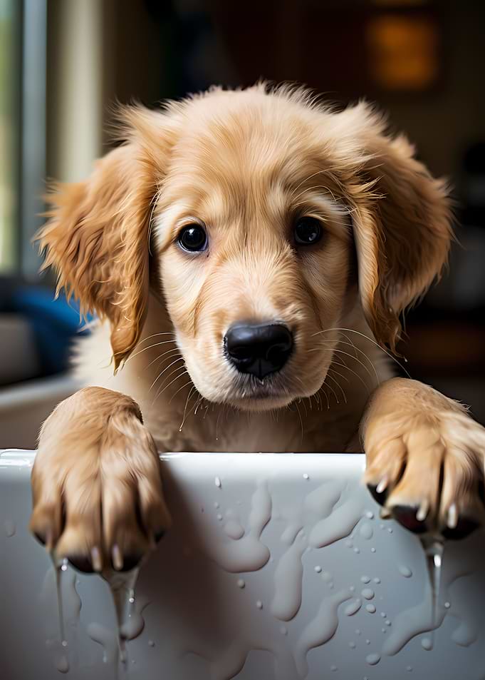 Golden Retriever Dog Puppy