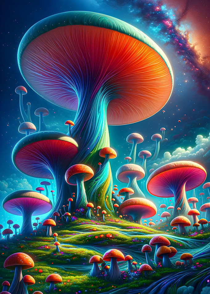 Magic Mushroom Forest