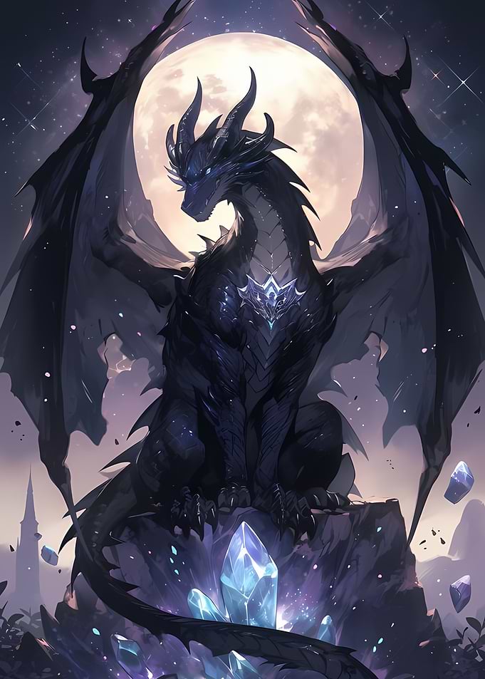 Anime Japanese dragon