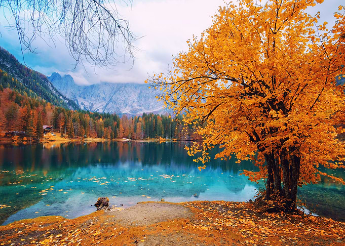 Lago di Fusine italy