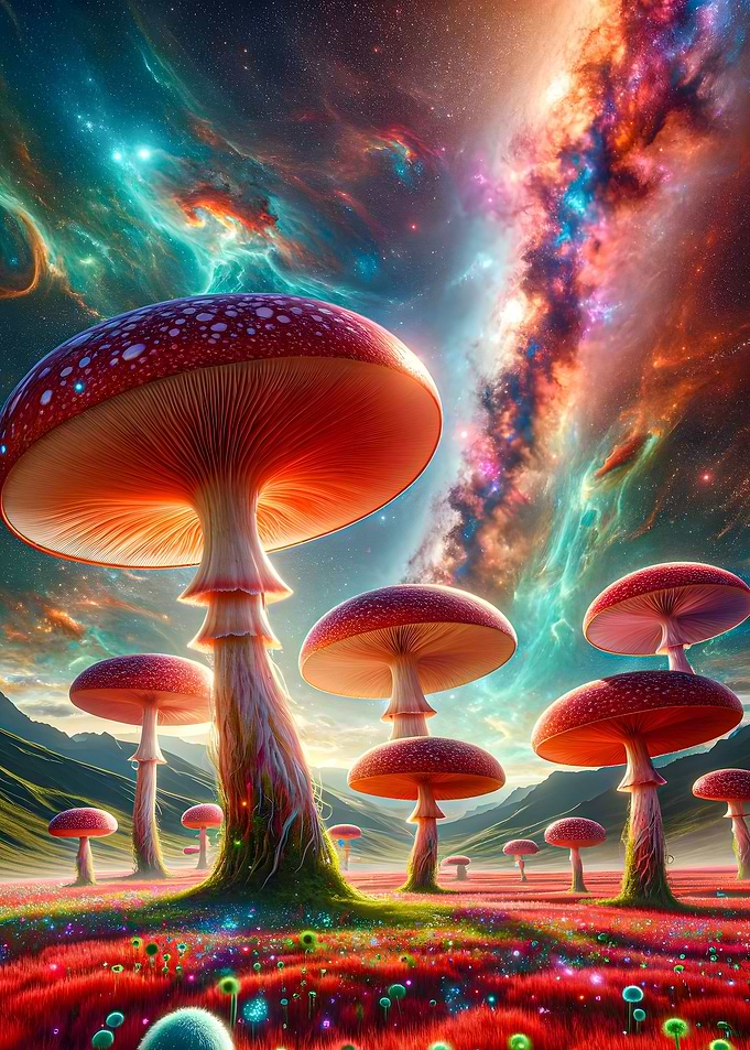 Magic Mushroom Forest