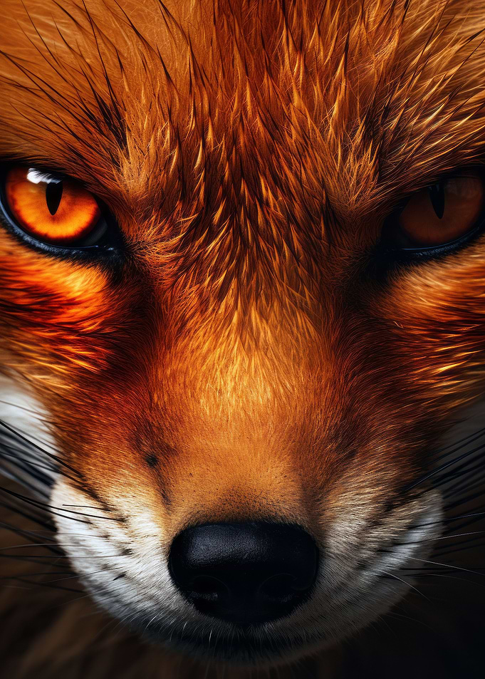 Fox Close Up Photography