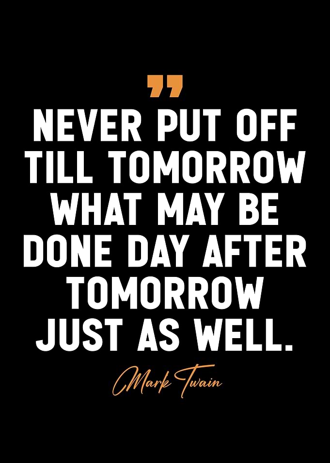 Mark Twain inspirational