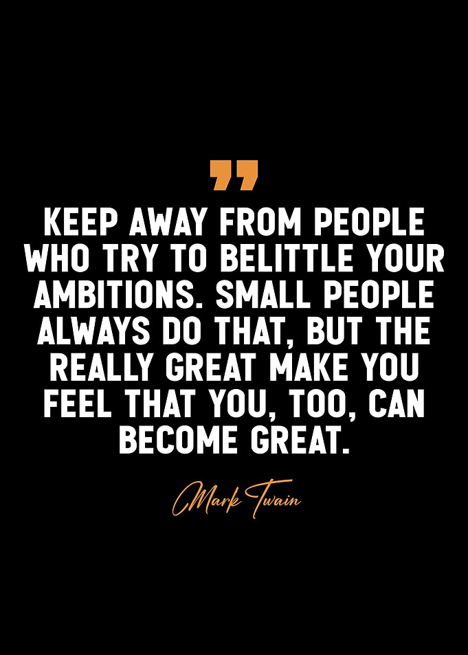 Mark Twain inspirational