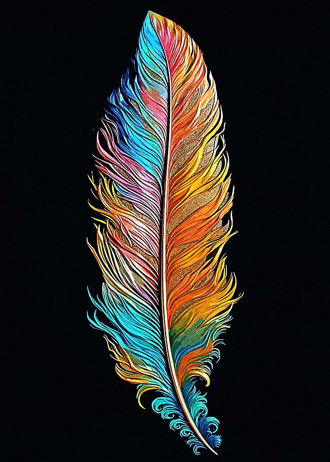 Colorful Feathers