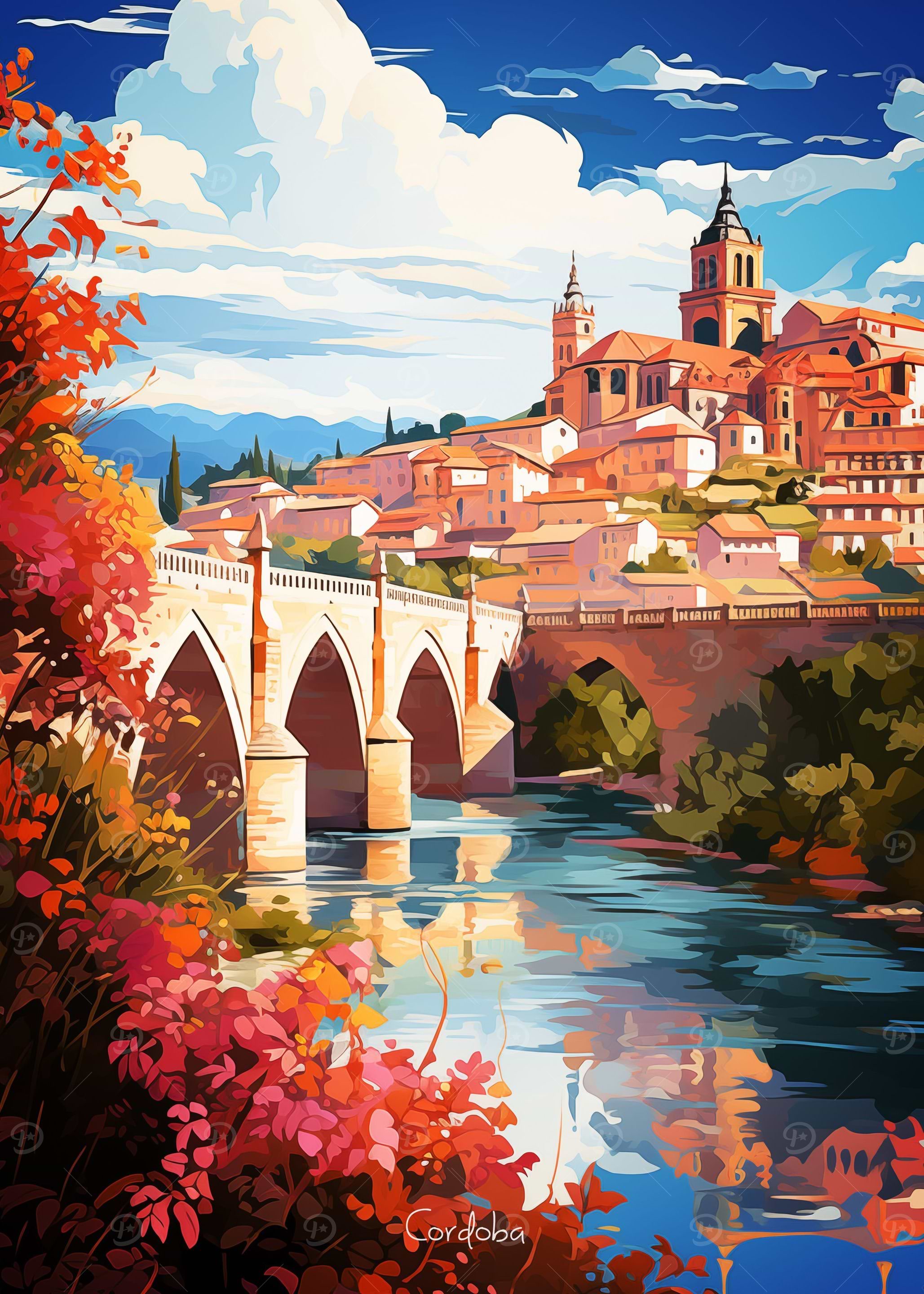 CORDOBA Oil Painting