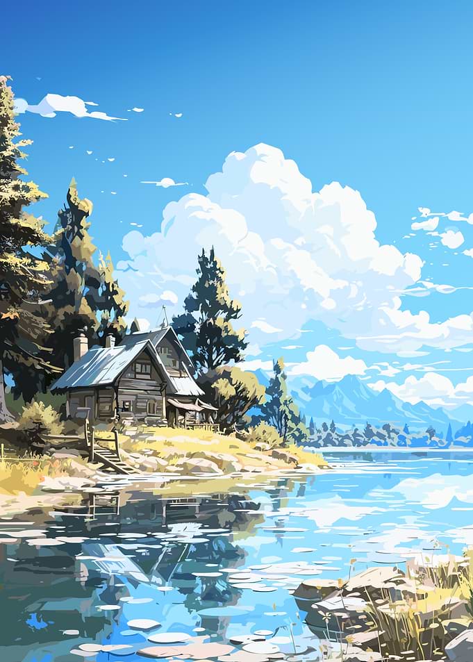 Serene Wetland Cabin