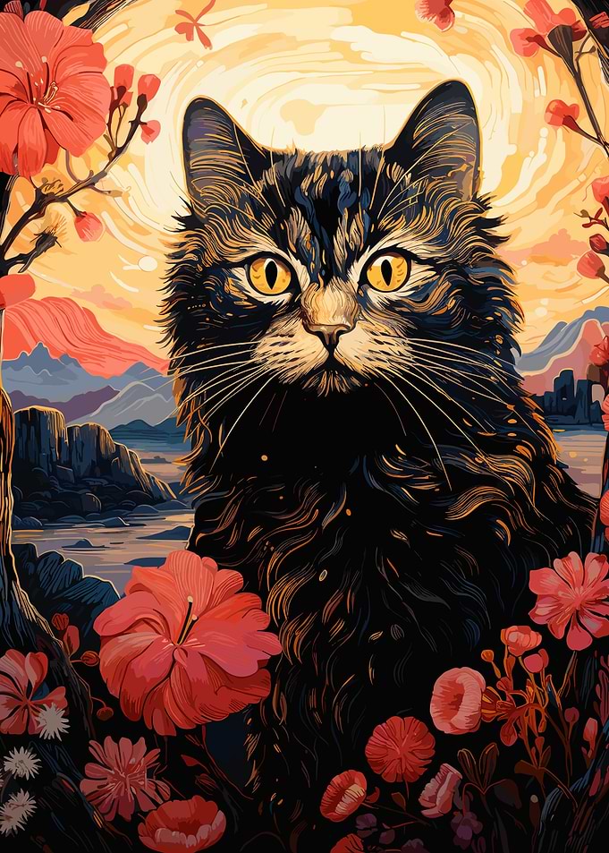 Cat Flowers
